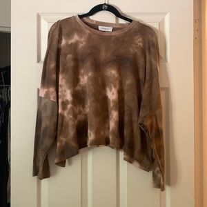 Long sleeves crop top